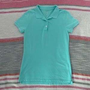 J.Crew Classic Pique Polo in Mint